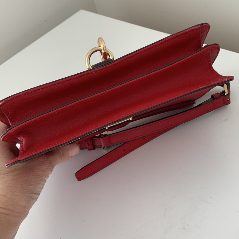 Rebecca Minkoff red leather mini flap bag - Picture 5 of 7